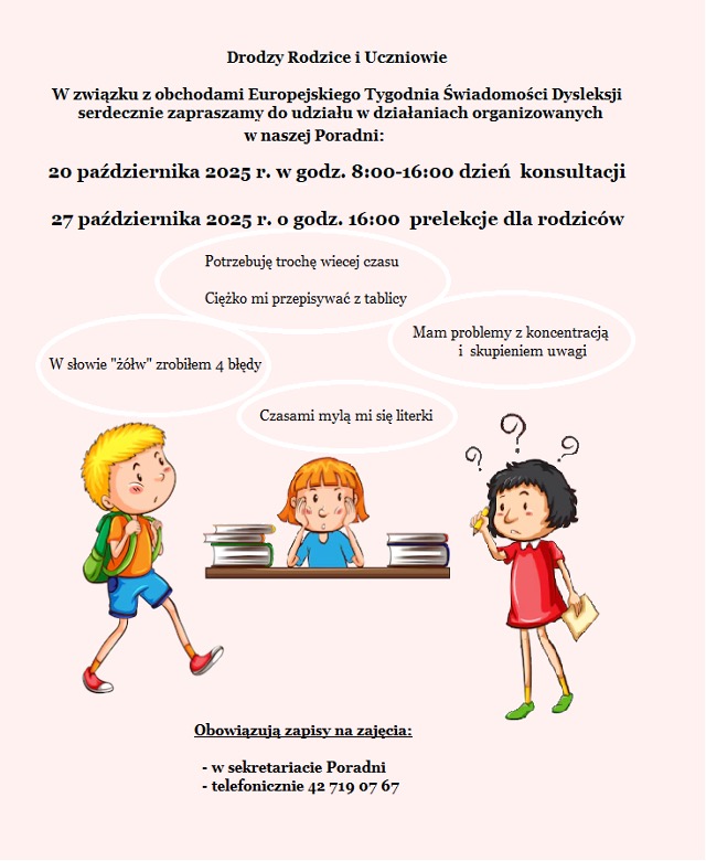europejski tudzien swiadomosci dyslekcji